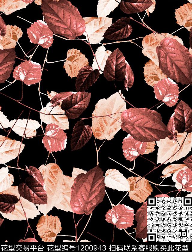 女装数码华亿平台花卉数码印花华亿平台下载（图片编号: 1200943） - 瓦栏（Walan）