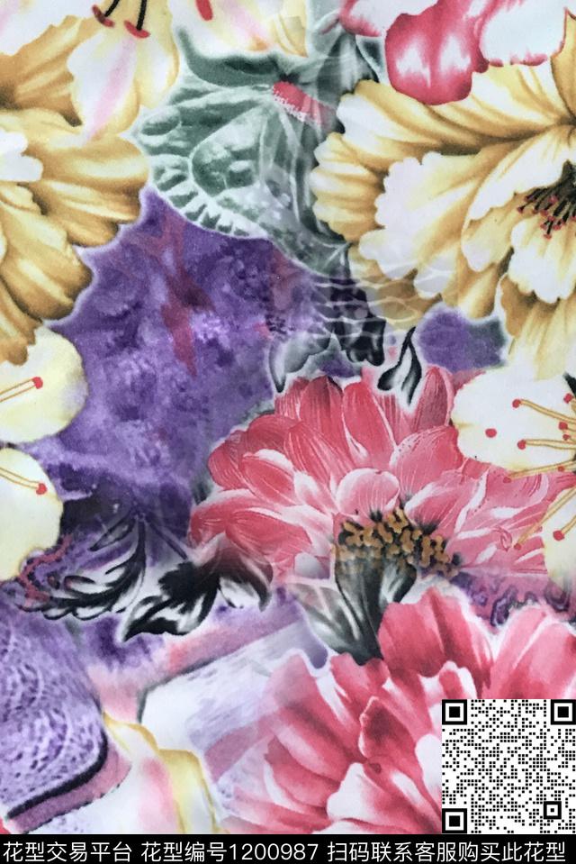 裤子连衣裙大牌风数码印花华亿平台下载（图片编号: 1200987） - 瓦栏（Walan）