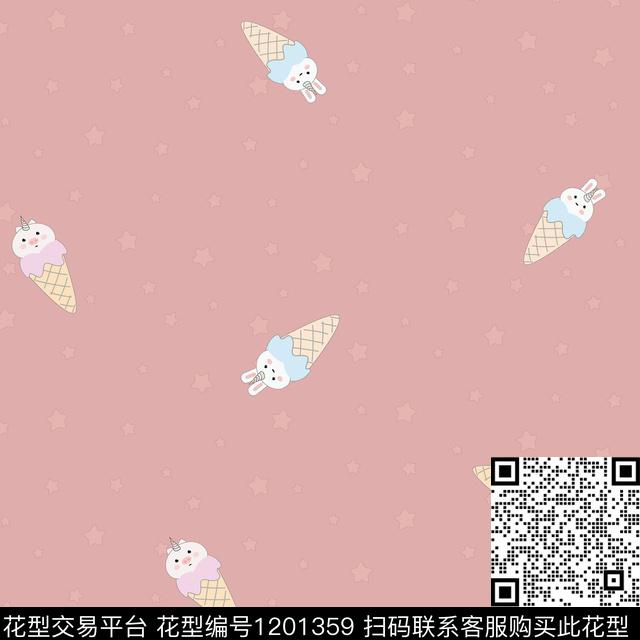 几何卡通波点传统印花华亿平台下载（图片编号: 1201359） - 瓦栏（Walan）