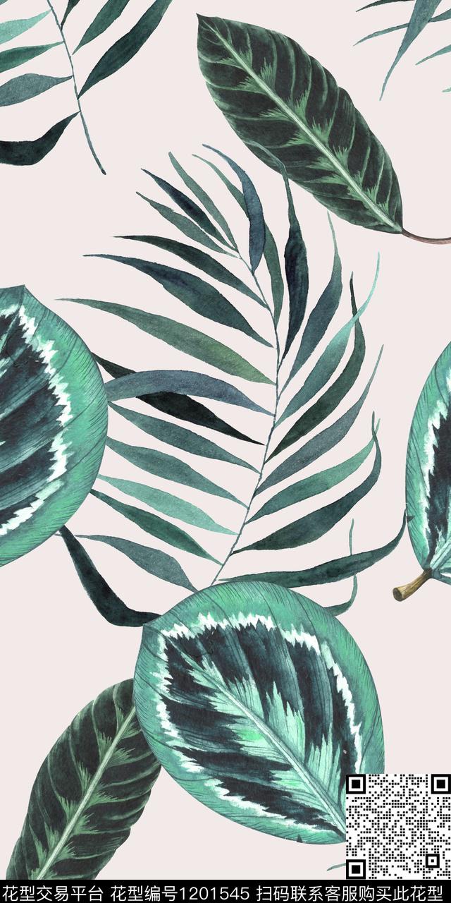 男装花卉大牌风数码印花华亿平台下载（图片编号: 1201545） - 瓦栏（Walan）