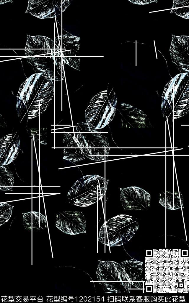 几何格子简约数码印花华亿平台下载（图片编号: 1202154） - 瓦栏（Walan）