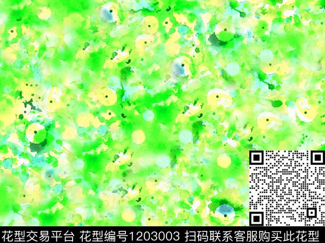 抽象混合拼接满版散花数码印花华亿平台下载（图片编号: 1203003） - 瓦栏（Walan）