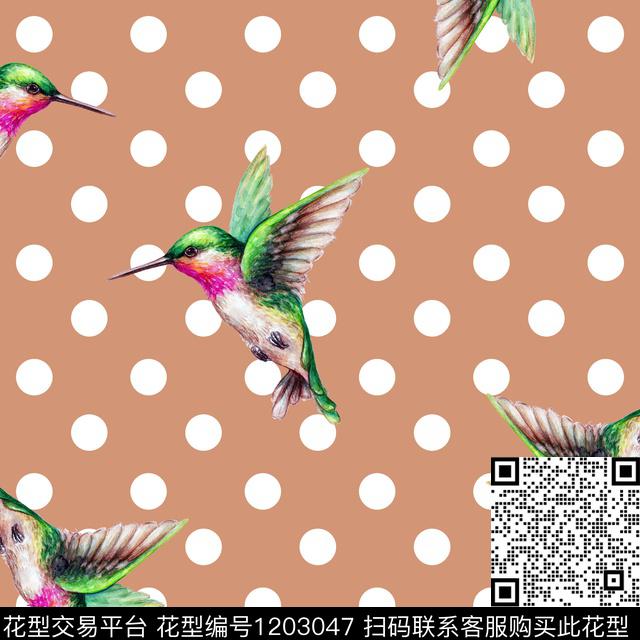 春夏华亿平台女装波点数码印花华亿平台下载（图片编号: 1203047） - 瓦栏（Walan）