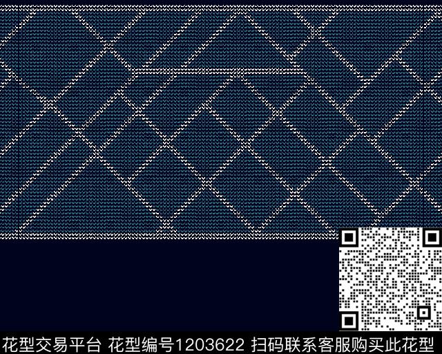 几何定位花小V字传统印花华亿平台下载（图片编号: 1203622） - 瓦栏（Walan）
