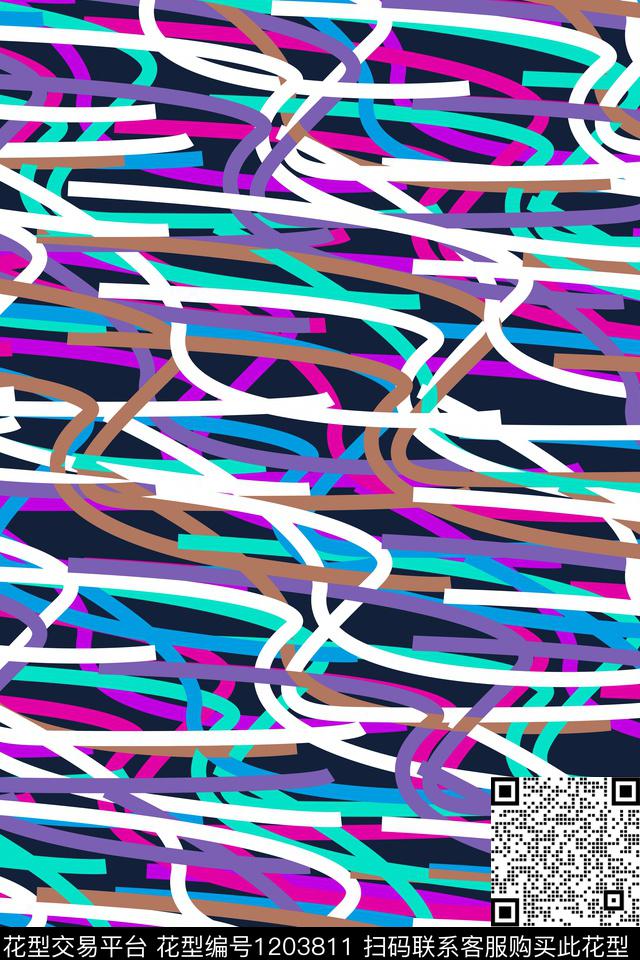 男装家居服休闲传统印花华亿平台下载（图片编号: 1203811） - 瓦栏（Walan）