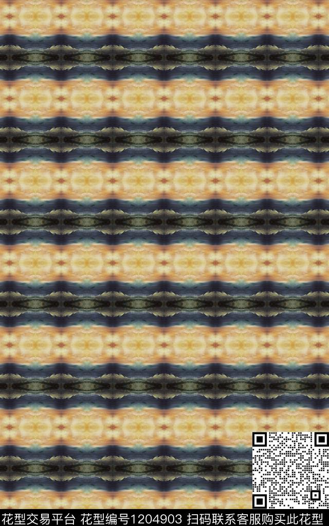 女装数码华亿平台条纹数码印花华亿平台下载（图片编号: 1204903） - 瓦栏（Walan）