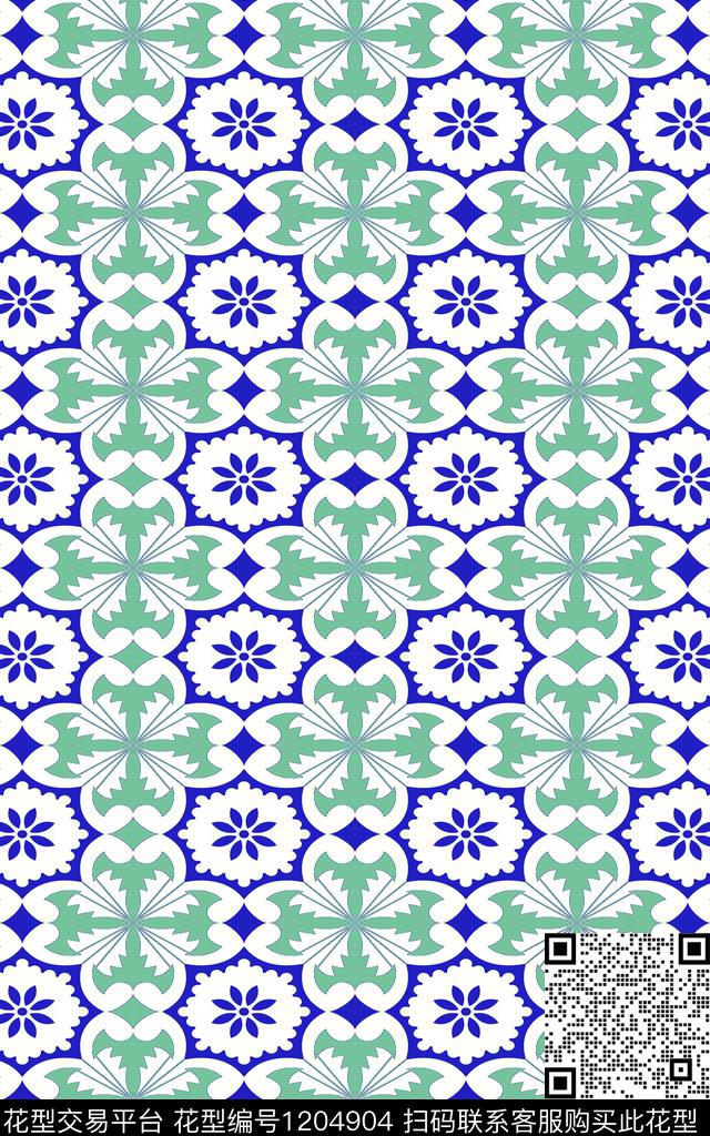 女装传统印花华亿平台下载（图片编号: 1204904） - 瓦栏（Walan）