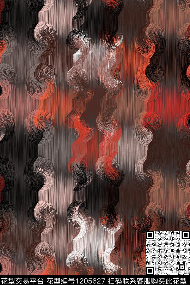 条纹摇滚渐变数码印花华亿平台下载（图片编号: 1205627） - 瓦栏（Walan）