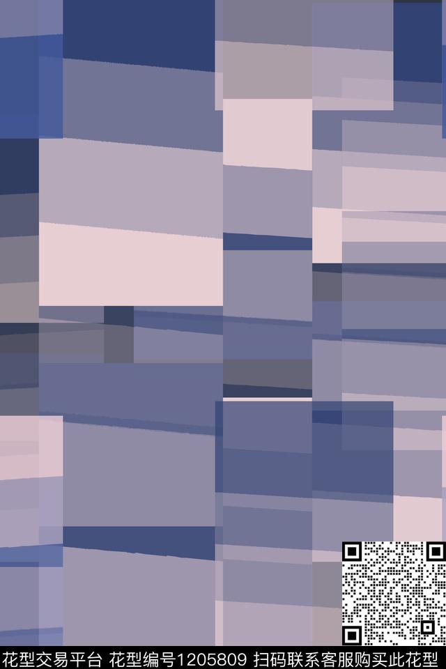 几何精致几何迷彩图案数码印花华亿平台下载（图片编号: 1205809） - 瓦栏（Walan）