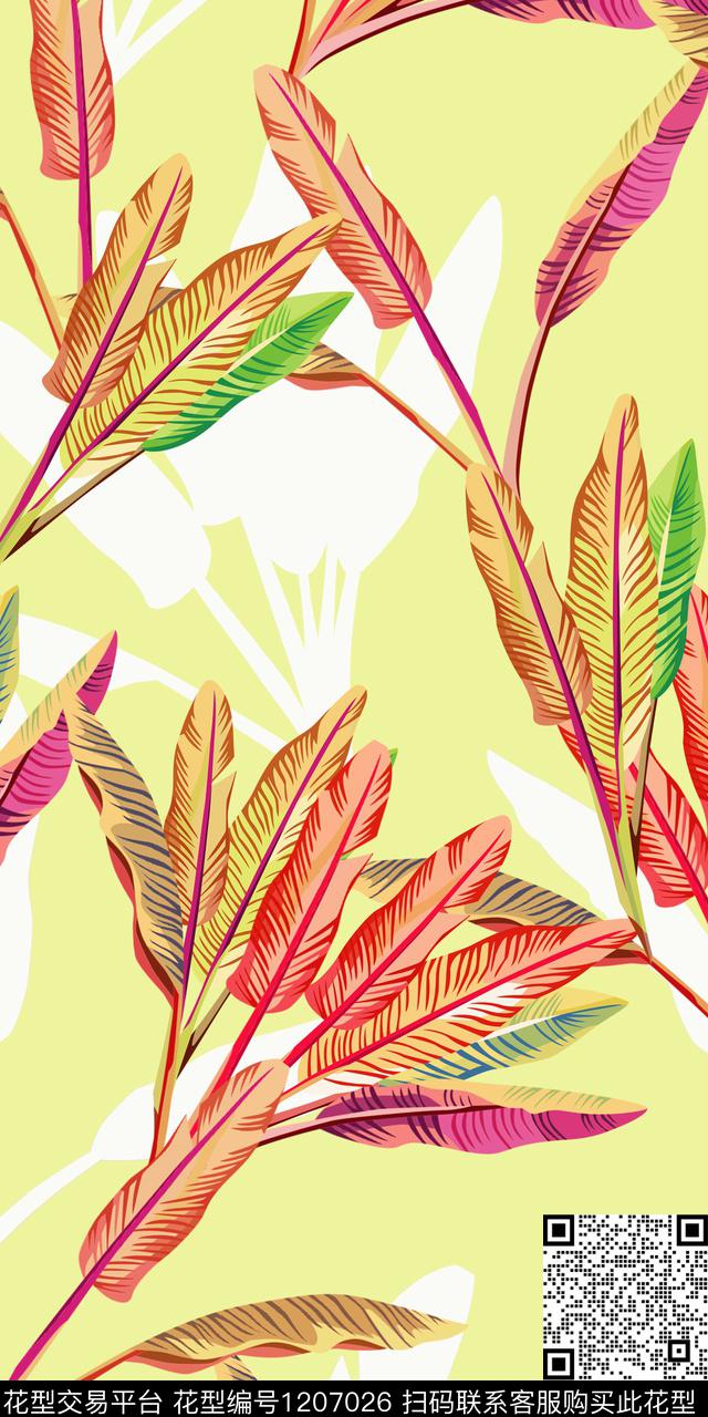 男装大牌风传统印花华亿平台下载（图片编号: 1207026） - 瓦栏（Walan）