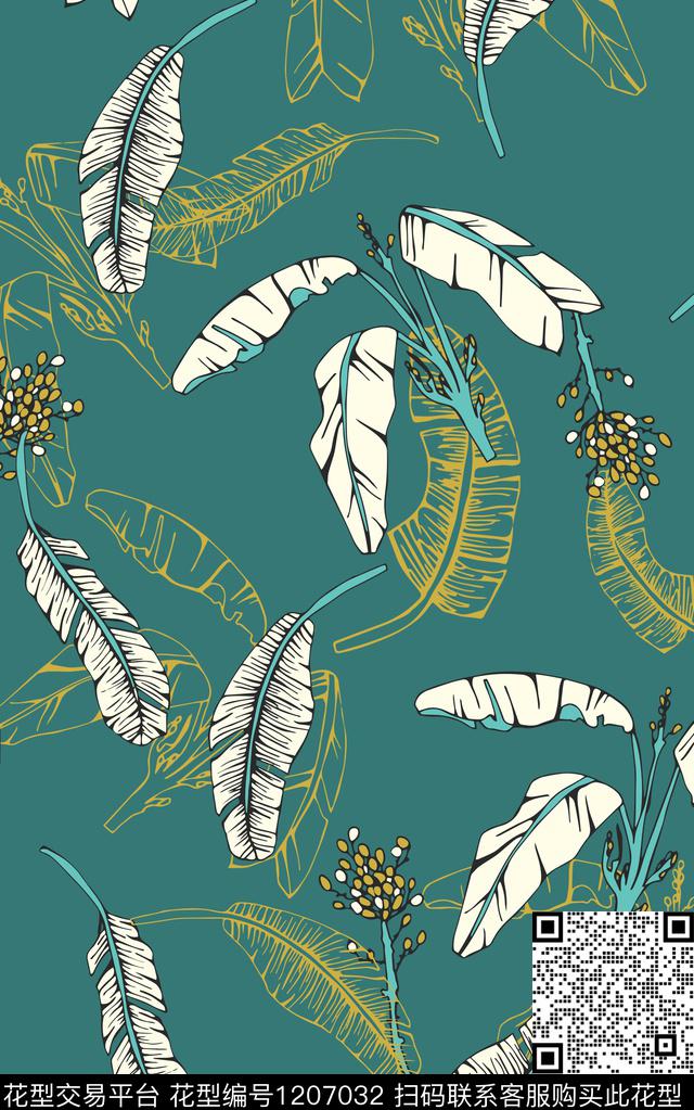 男装大牌风传统印花华亿平台下载（图片编号: 1207032） - 瓦栏（Walan）