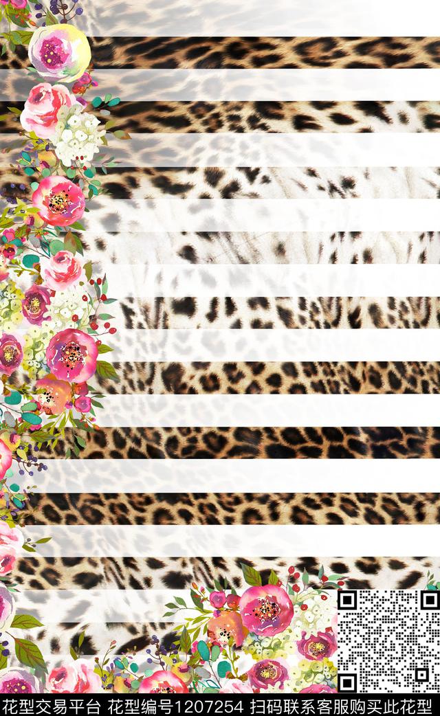 leopardleopardprinttextileprint数码印花华亿平台下载（图片编号: 1207254） - 瓦栏（Walan）