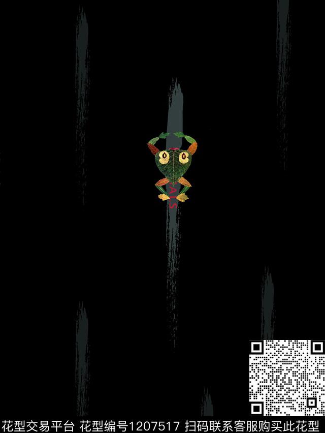 男装大牌风动物数码印花华亿平台下载（图片编号: 1207517） - 瓦栏（Walan）