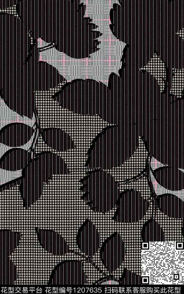 几何抽象纹理传统印花华亿平台下载（图片编号: 1207635） - 瓦栏（Walan）