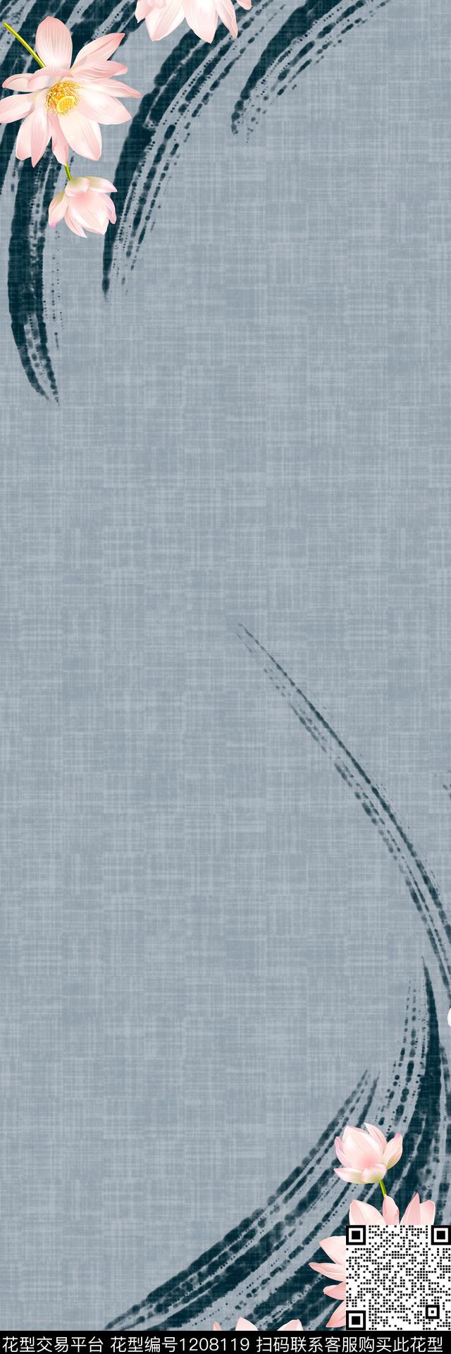 大牌风定位花围巾数码印花华亿平台下载（图片编号: 1208119） - 瓦栏（Walan）