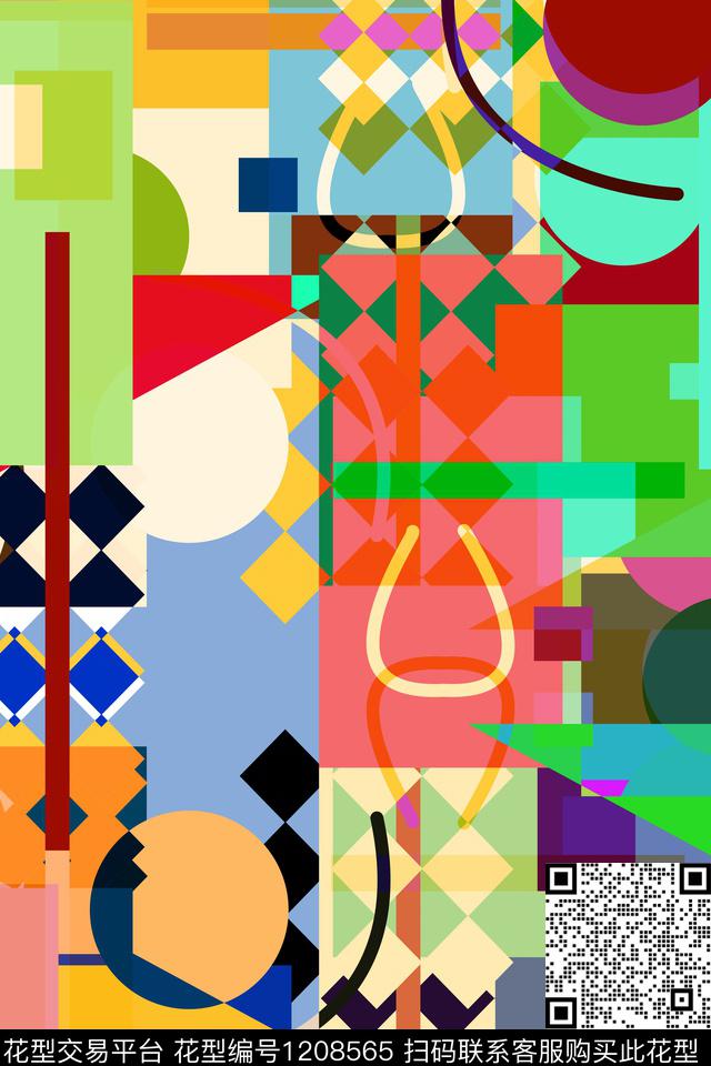 时尚家居服休闲传统印花华亿平台下载（图片编号: 1208565） - 瓦栏（Walan）