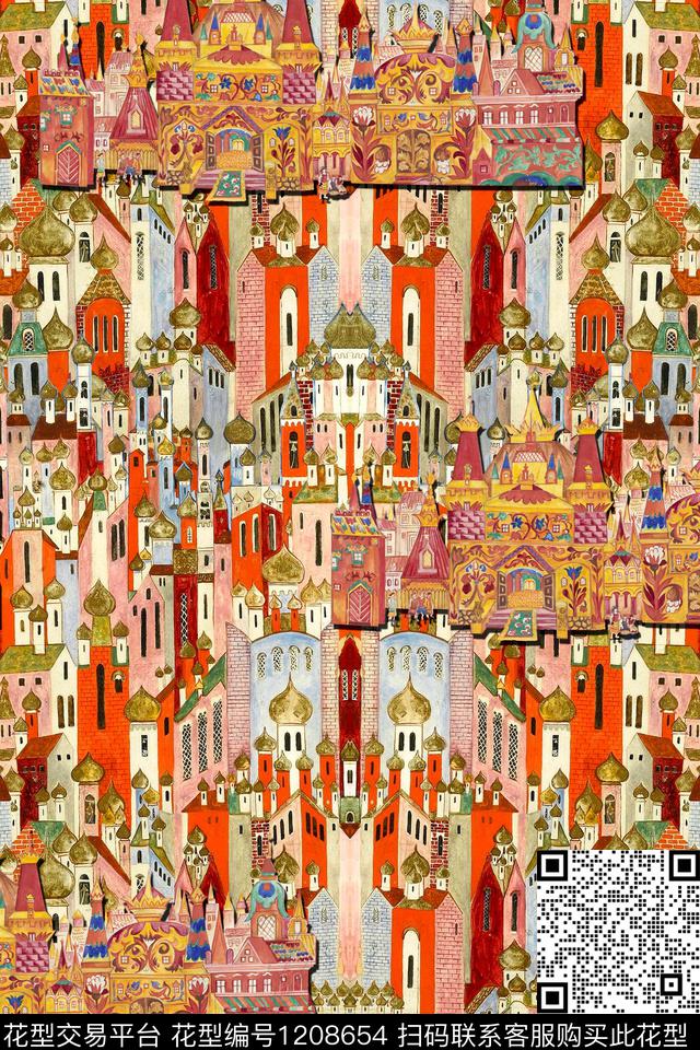 几何抽象纹理数码印花华亿平台下载（图片编号: 1208654） - 瓦栏（Walan）