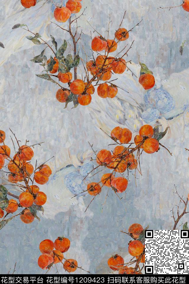 数码华亿平台花卉1/2接数码印花华亿平台下载（图片编号: 1209423） - 瓦栏（Walan）