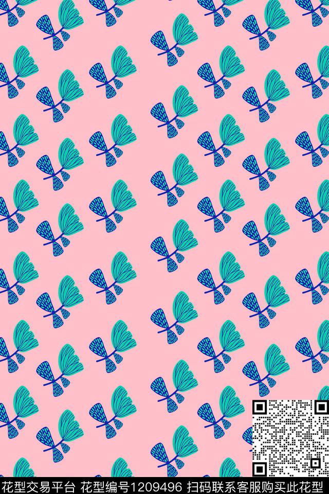 花卉小碎花传统印花华亿平台下载（图片编号: 1209496） - 瓦栏（Walan）