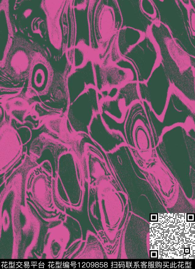 时尚女装几何传统印花华亿平台下载（图片编号: 1209858） - 瓦栏（Walan）