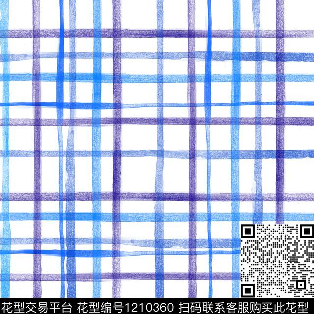 女装格子彩格传统印花华亿平台下载（图片编号: 1210360） - 瓦栏（Walan）
