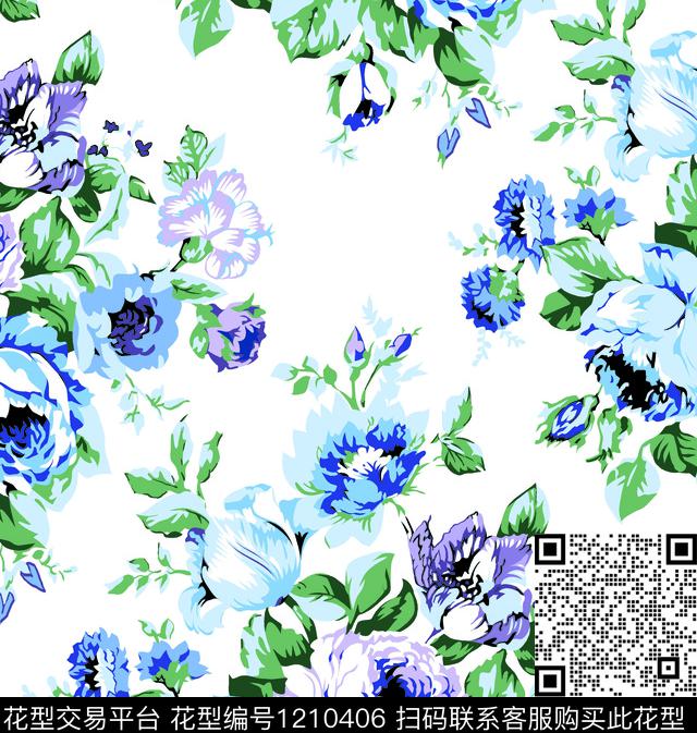 烂花华亿平台春夏华亿平台素雅传统印花华亿平台下载（图片编号: 1210406） - 瓦栏（Walan）