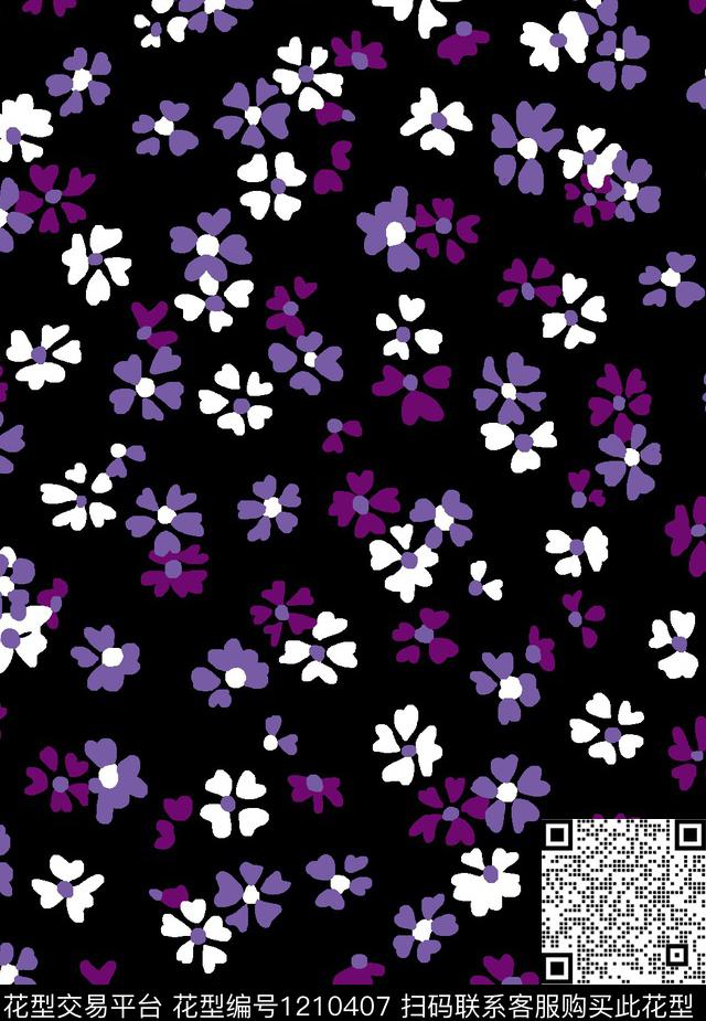 烂花华亿平台春夏华亿平台清爽底花卉传统印花华亿平台下载（图片编号: 1210407） - 瓦栏（Walan）