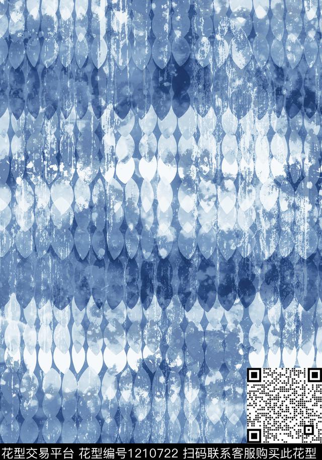女装几何大牌风数码印花华亿平台下载（图片编号: 1210722） - 瓦栏（Walan）