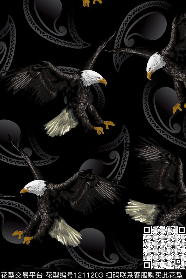 男装大牌风动物数码印花华亿平台下载（图片编号: 1211203） - 瓦栏（Walan）