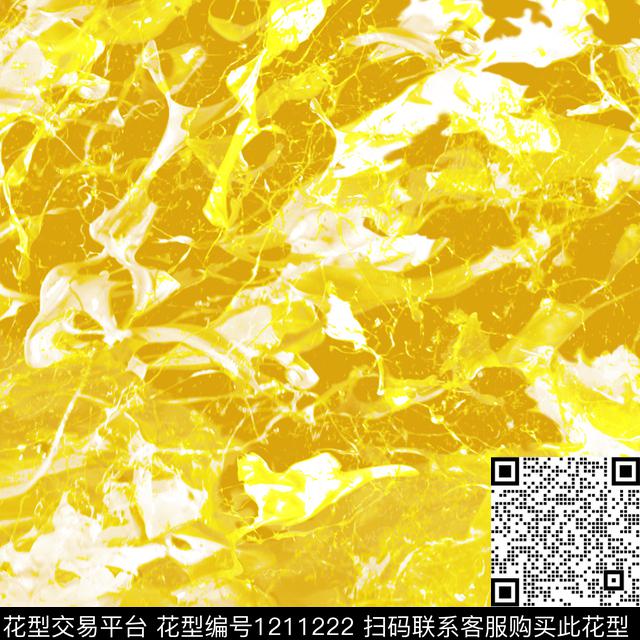 抽象肌理牛奶质感数码印花华亿平台下载（图片编号: 1211222） - 瓦栏（Walan）