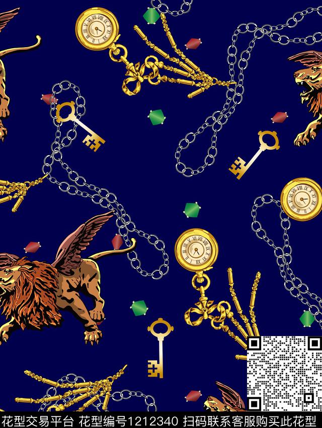 男装大牌风动物数码印花华亿平台下载（图片编号: 1212340） - 瓦栏（Walan）