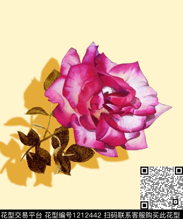 roseflowers、meigui数码印花华亿平台下载（图片编号: 1212442） - 瓦栏（Walan）