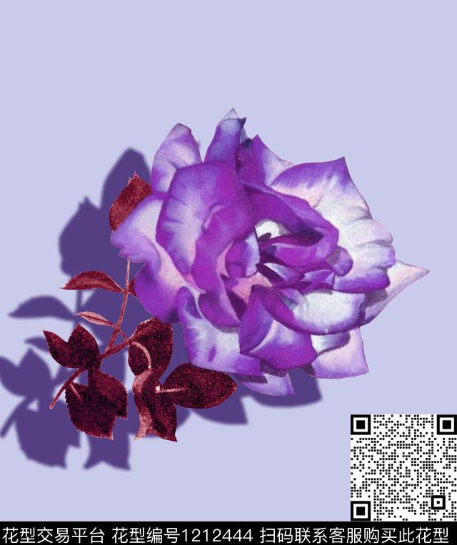 roseflowers、meigui数码印花华亿平台下载（图片编号: 1212444） - 瓦栏（Walan）