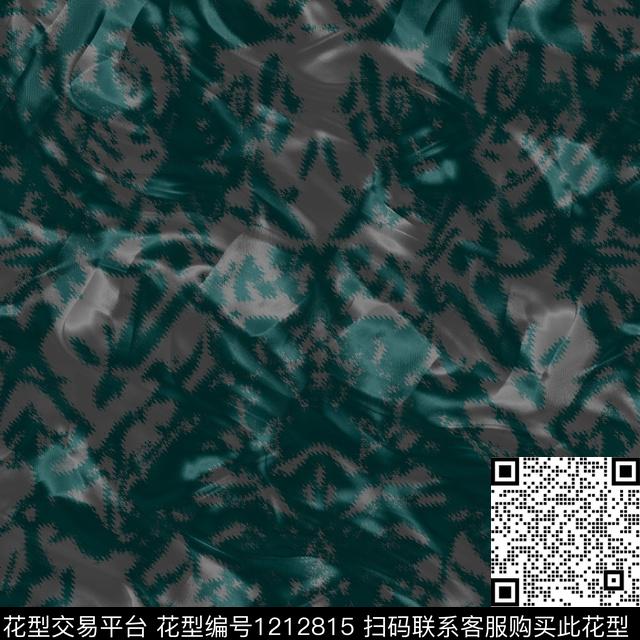 男装大牌风肌理数码印花华亿平台下载（图片编号: 1212815） - 瓦栏（Walan）