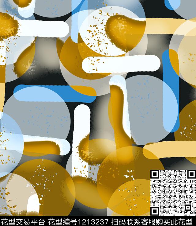 几何数码印花华亿平台下载（图片编号: 1213237） - 瓦栏（Walan）
