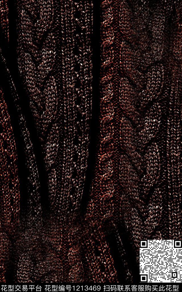 男装抽象肌理数码印花华亿平台下载（图片编号: 1213469） - 瓦栏（Walan）