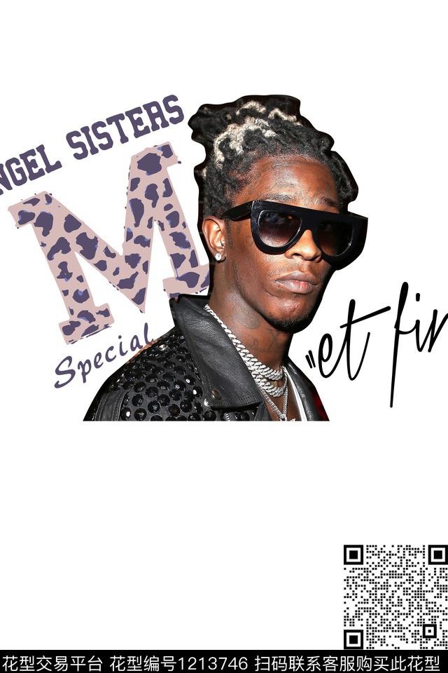 时尚男装人物数码印花华亿平台下载（图片编号: 1213746） - 瓦栏（Walan）