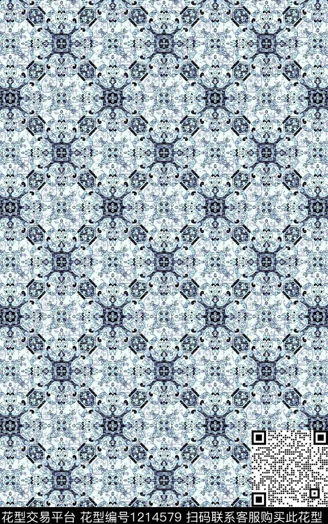 男装肌理民族风数码印花华亿平台下载（图片编号: 1214579） - 瓦栏（Walan）