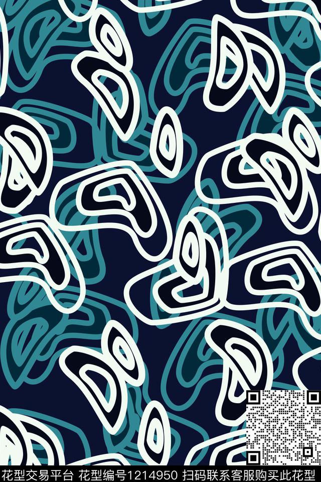 家居服休闲男装传统印花华亿平台下载（图片编号: 1214950） - 瓦栏（Walan）