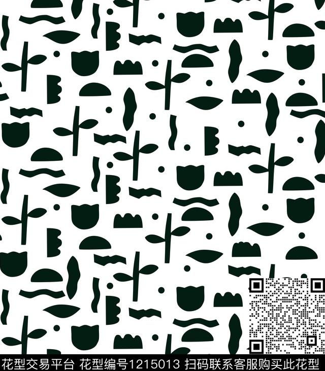 男装几何传统印花华亿平台下载（图片编号: 1215013） - 瓦栏（Walan）