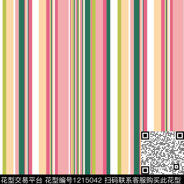 几何条纹传统印花华亿平台下载（图片编号: 1215042） - 瓦栏（Walan）