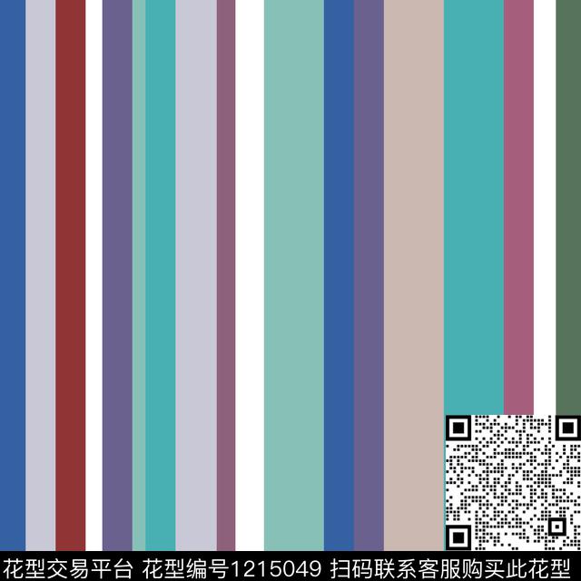 几何条纹传统印花华亿平台下载（图片编号: 1215049） - 瓦栏（Walan）