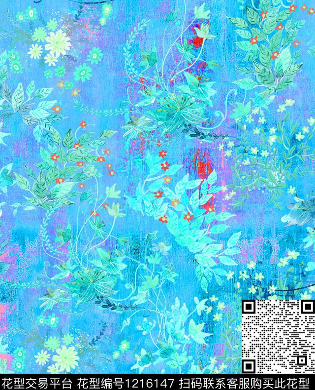 时尚数码华亿平台大牌风数码印花华亿平台下载（图片编号: 1216147） - 瓦栏（Walan）