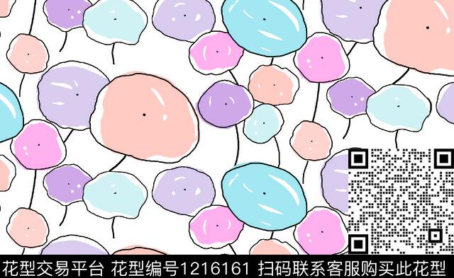 卡通童装绿植树叶传统印花华亿平台下载（图片编号: 1216161） - 瓦栏（Walan）