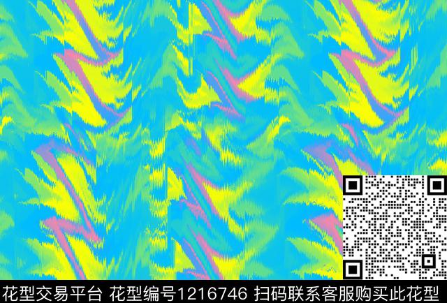 扎染华亿平台抽象花卉传统印花华亿平台下载（图片编号: 1216746） - 瓦栏（Walan）