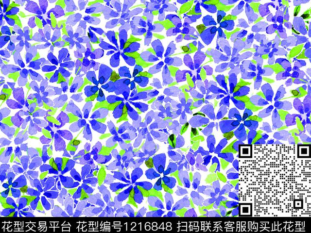 烂花华亿平台春夏华亿平台小碎花数码印花华亿平台下载（图片编号: 1216848） - 瓦栏（Walan）