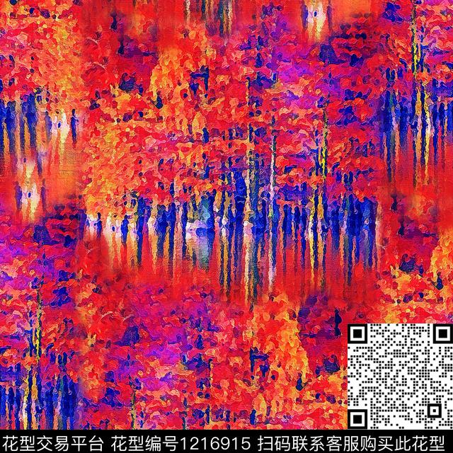 数码华亿平台油画华亿平台颜色艳丽数码印花华亿平台下载（图片编号: 1216915） - 瓦栏（Walan）