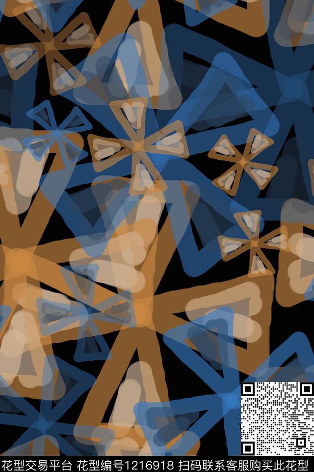三角形迷彩图案艺术迷彩数码印花华亿平台下载（图片编号: 1216918） - 瓦栏（Walan）