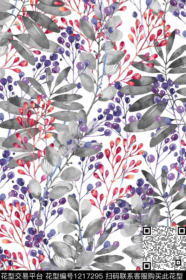 女装花卉泳装数码印花华亿平台下载（图片编号: 1217295） - 瓦栏（Walan）