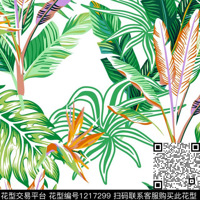 春夏华亿平台热带华亿平台流行时尚传统印花华亿平台下载（图片编号: 1217299） - 瓦栏（Walan）